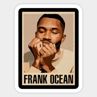 Futuristic Feels A Glimpse Into Frank Ocean's Universe Sticker